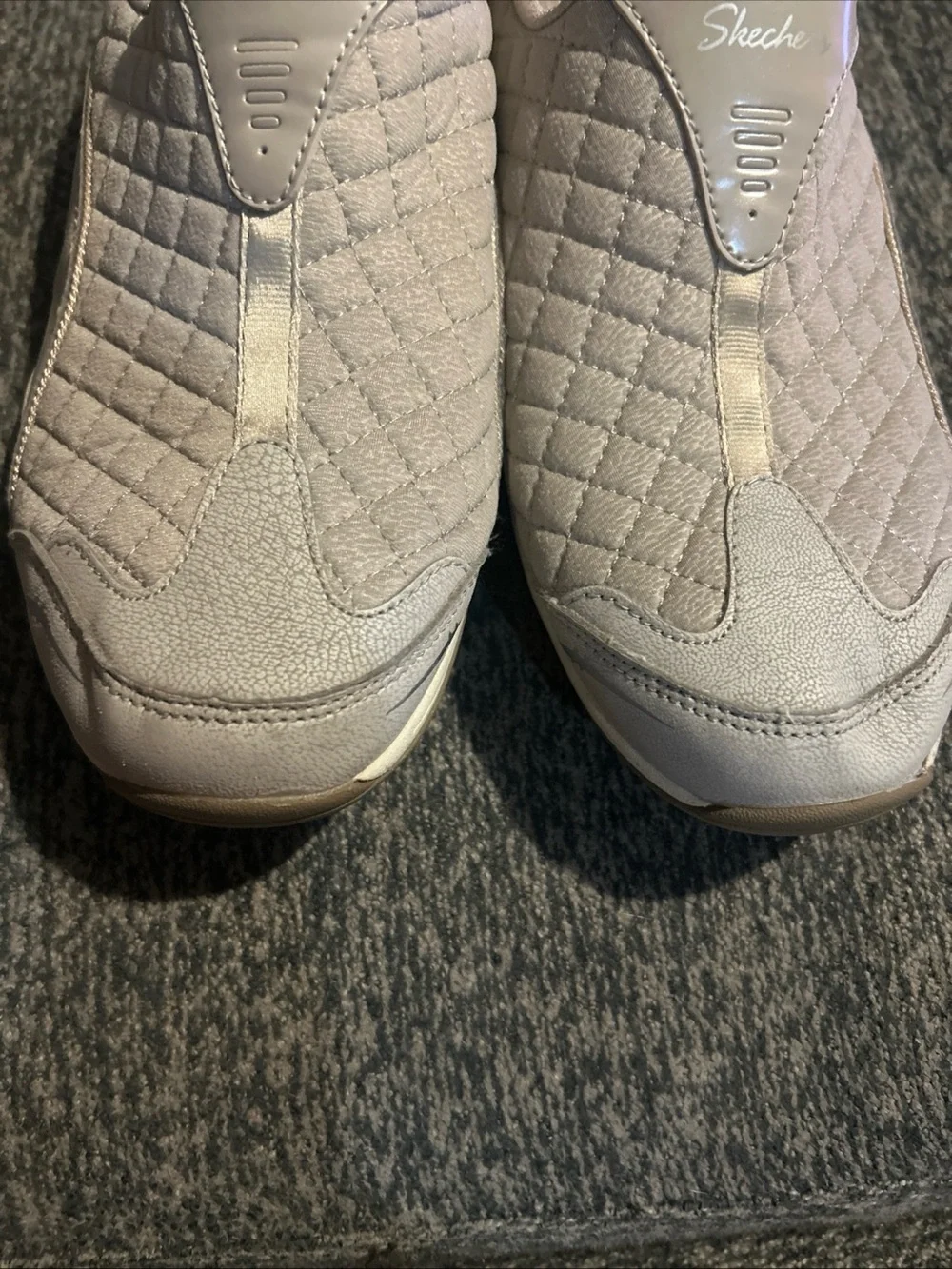 Skechers Relaxed Fit: Arch Fit Commute Mule Clog Shoes Women Size 9 Taupe 100322